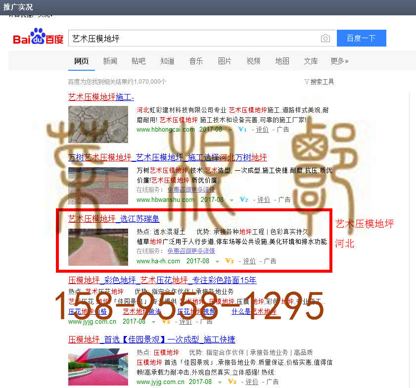 苏州竞价网站托管优化推广公司，菜根谭网络科技有限公司查询瑞皇关键词排名8月28日推广实况案例（2）