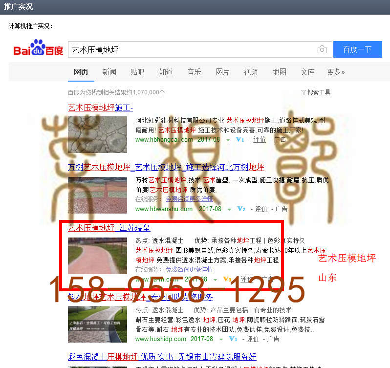 苏州竞价网站托管优化推广公司，菜根谭网络科技有限公司查询瑞皇关键词排名8月28日推广实况案例（2）