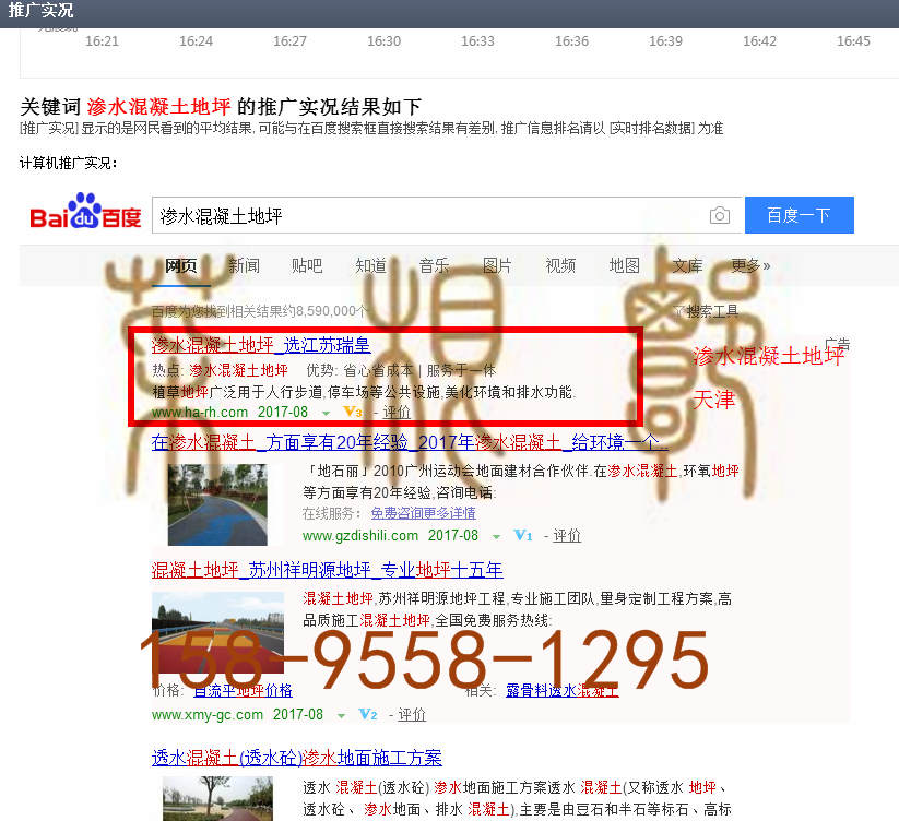 苏州竞价网站托管优化推广公司，菜根谭网络科技有限公司查询瑞皇关键词排名8月28日推广实况案例（7）