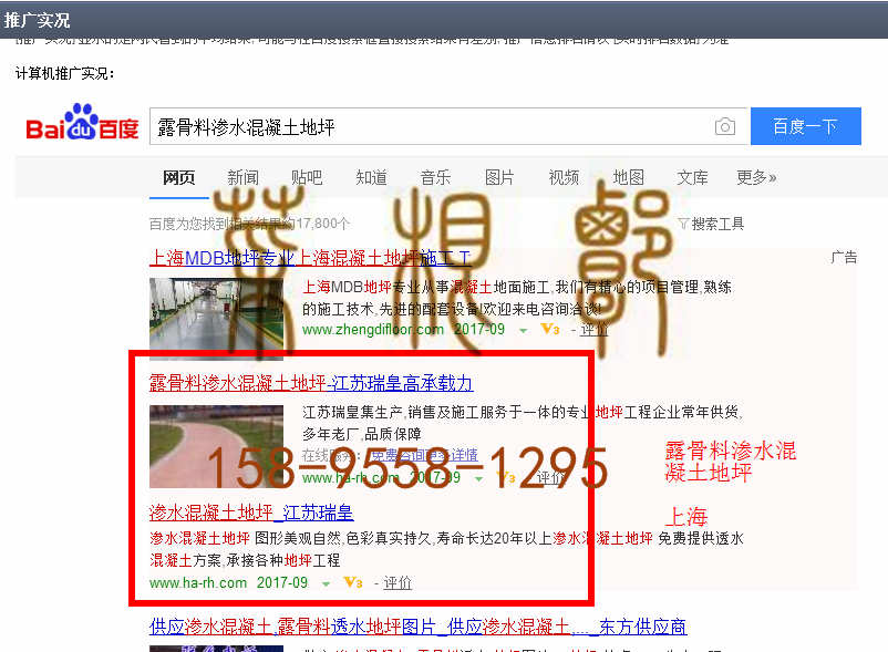 苏州竞价网站托管优化推广公司，菜根谭网络科技有限公司查询瑞皇关键词排名9月4日推广实况案例（2）