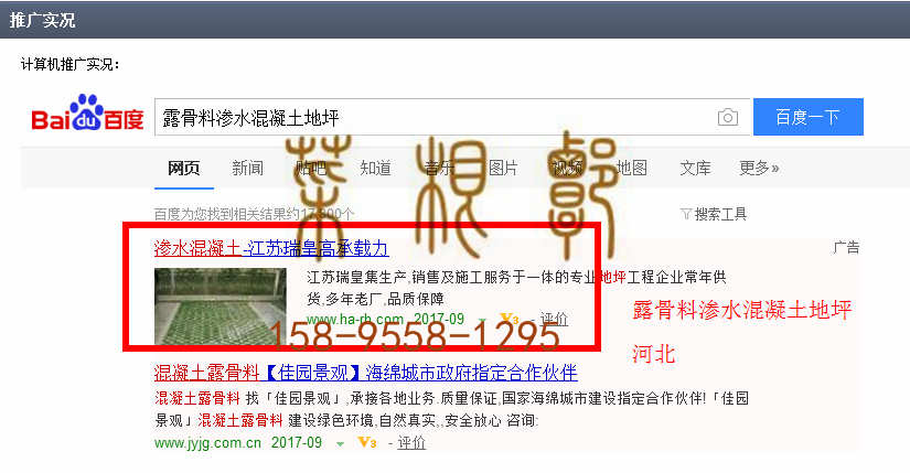 苏州竞价网站托管优化推广公司，菜根谭网络科技有限公司查询瑞皇关键词排名9月4日推广实况案例（2）