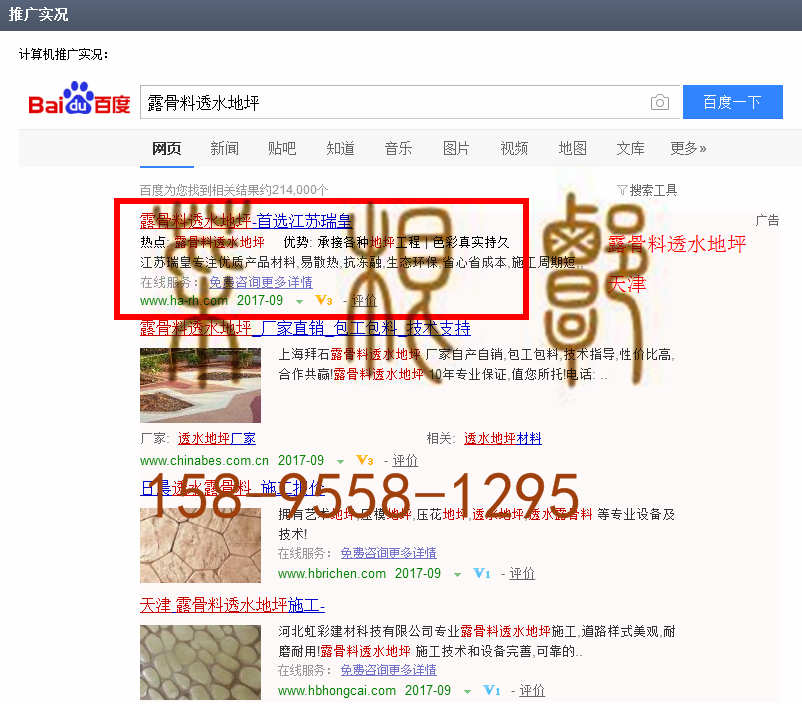 苏州竞价网站托管优化推广公司，菜根谭网络科技有限公司查询瑞皇关键词排名9月4日推广实况案例（3）