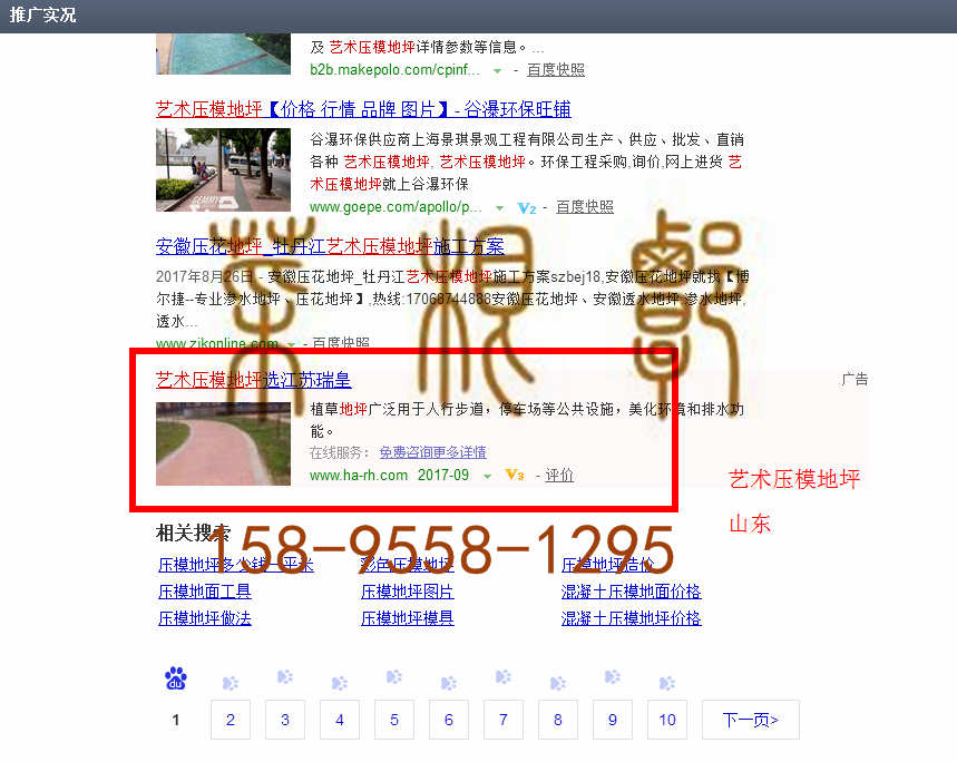 苏州竞价网站托管优化推广公司，菜根谭网络科技有限公司查询瑞皇关键词排名9月4日推广实况案例（9）