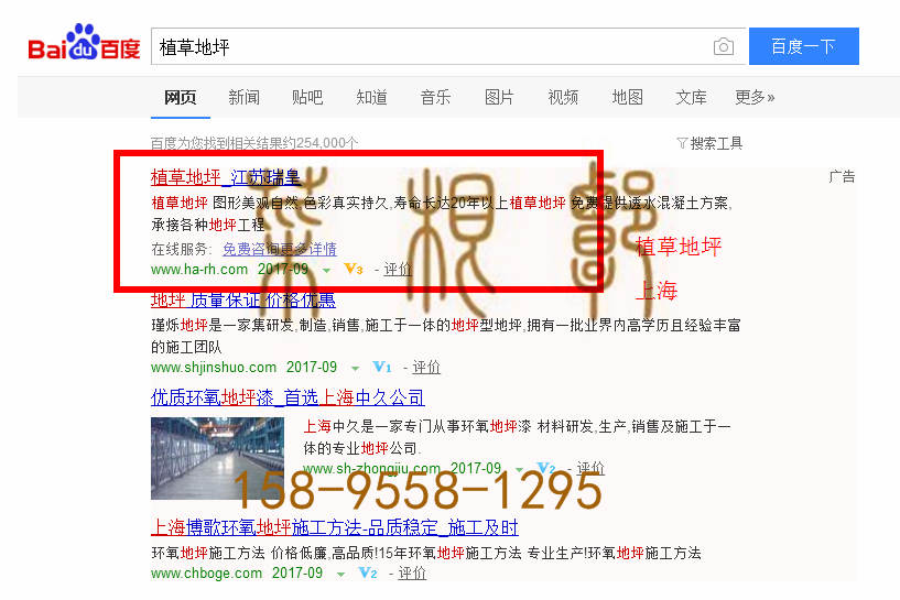 苏州竞价网站托管优化推广公司，菜根谭网络科技有限公司查询瑞皇关键词排名9月26日推广实况案例（3）