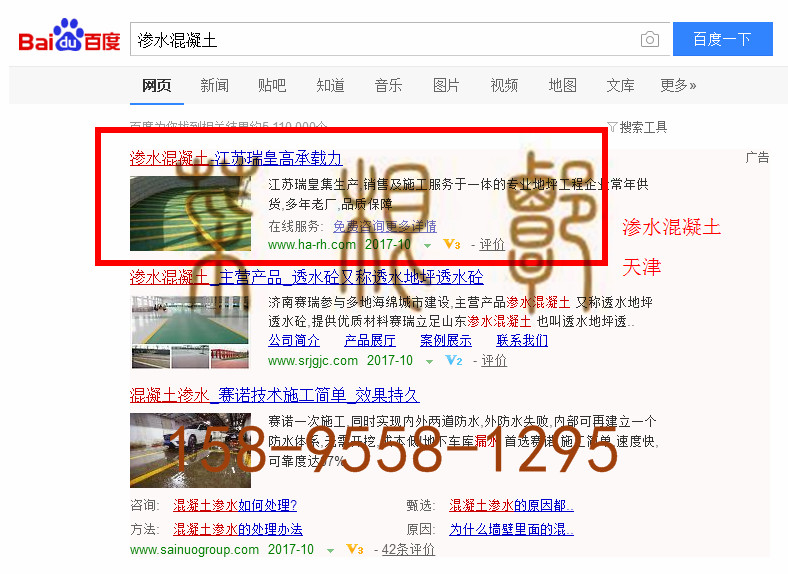 苏州竞价网站托管优化推广公司，菜根谭网络科技有限公司查询瑞皇关键词排名10月10日推广实况案例（1）