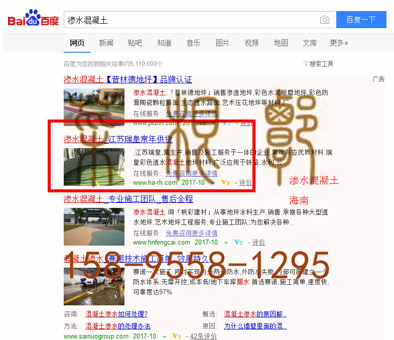 苏州竞价网站托管优化推广公司，菜根谭网络科技有限公司查询瑞皇关键词排名10月10日推广实况案例（1）