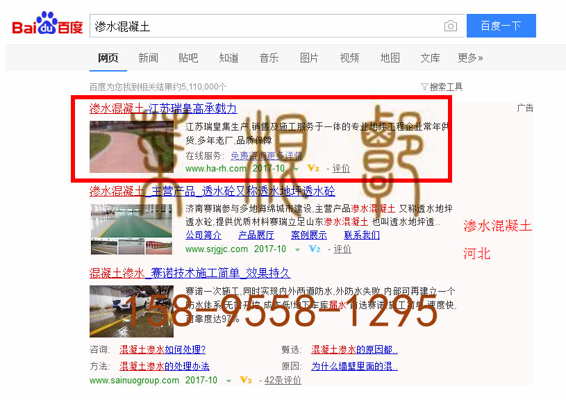 苏州竞价网站托管优化推广公司，菜根谭网络科技有限公司查询瑞皇关键词排名10月10日推广实况案例（1）