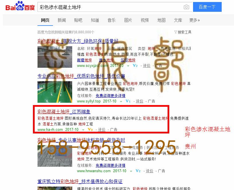 苏州网站托管优化推广公司，菜根谭网络科技有限公司查询瑞皇关键词排名10月20日推广实况案例（2）
