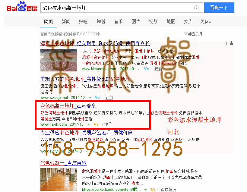苏州网站托管优化推广公司，菜根谭网络科技有限公司查询瑞皇关键词排名10月20日推广实况案例（2）